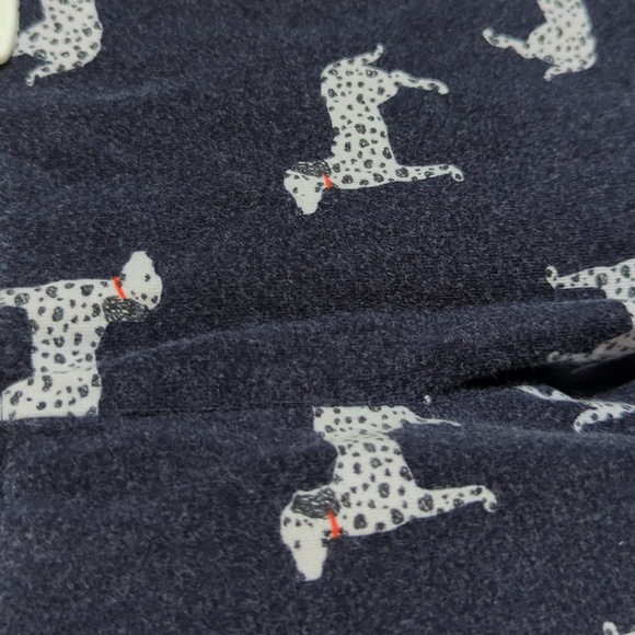 3 for $10 Bundle Sale! Oshkosh B'Gosh Navy Blue Dalmation Leggings Girls Size 5 - Picture 2 of 5